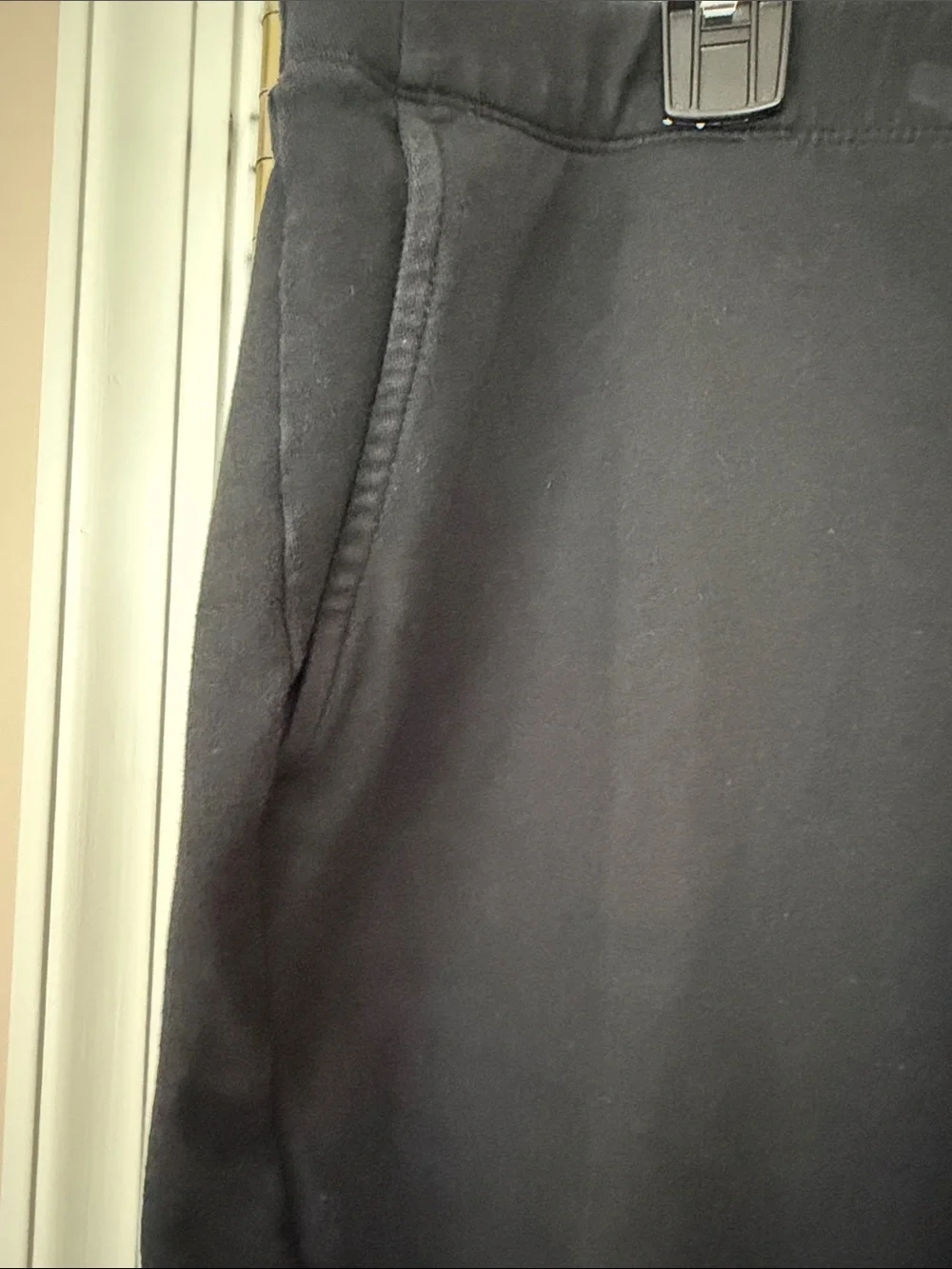 Comfort Stretch Black Bermuda Shorts